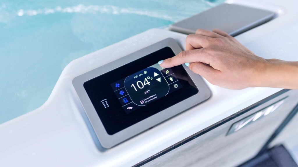 Hot Tub Control Panel